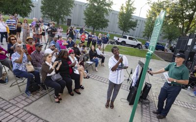 NEW MARKER UNVEILING FOR DOWNTOWN BINGHAMTON FREEDOM TRAIL